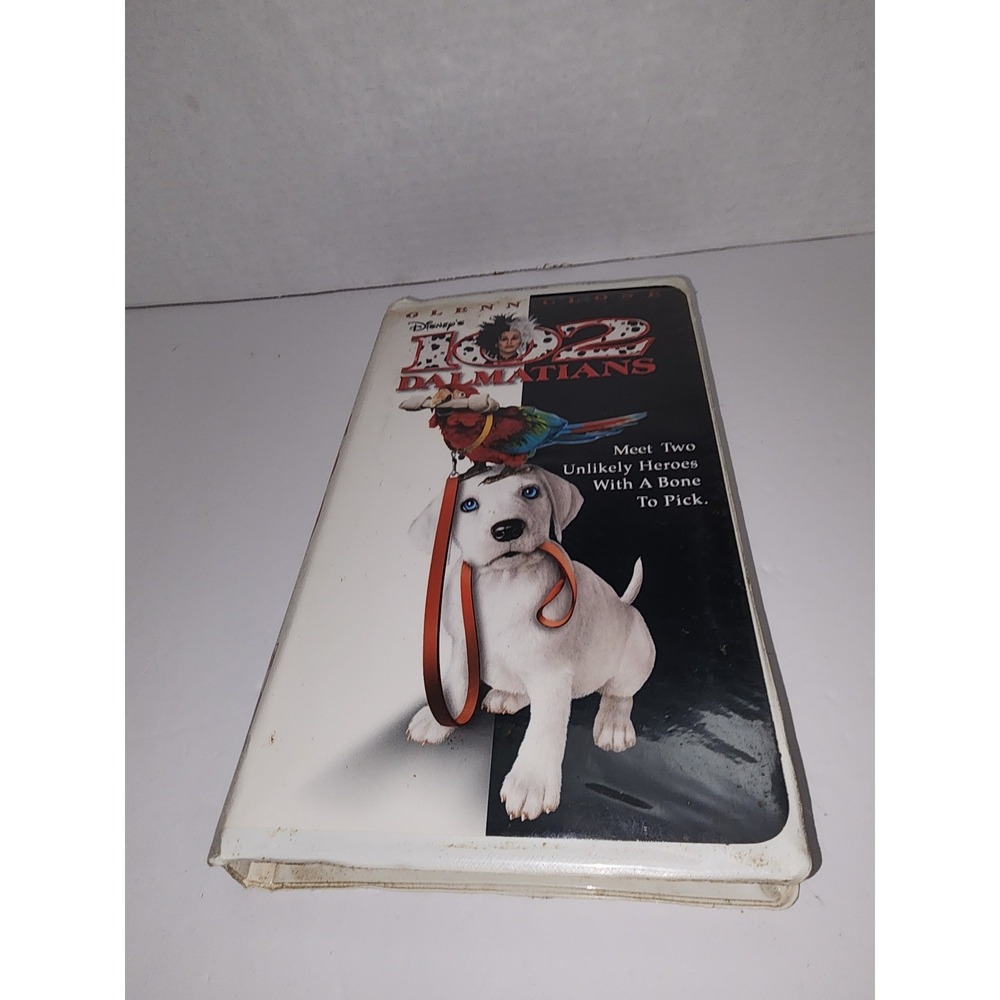 Disney's 102 Dalmatians VHS Movie Glenn Close